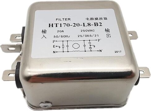 تحويل مرشح الطاقة HT170-20-L8-B3 B2 M4 H2 W5 D3 10A 20A 30A 50A(HT170-20 -L8 -B2 20A) in Kuwait