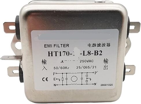 تحويل مرشح الطاقة HT170-20-L8-B3 B2 M4 H2 W5 D3 10A 20A 30A 50A(HT170-20 -L8 -B2 20A) in Kuwait