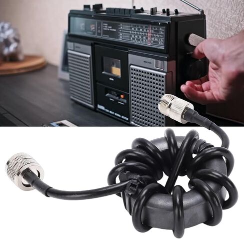 Fafeicy Shortwave Choke Ring 1.8-30MHz 600W 1:1 Balun الحالي مع موصلات M لنظام راديو هام الوضع المشترك لقمع الضوضاء in Kuwait