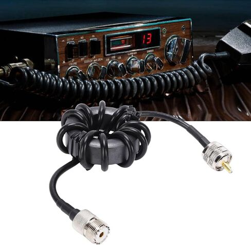 Fafeicy Shortwave Choke Ring 1.8-30MHz 600W 1:1 Balun الحالي مع موصلات M لنظام راديو هام الوضع المشترك لقمع الضوضاء in Kuwait