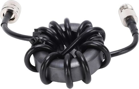 Fafeicy Shortwave Choke Ring 1.8-30MHz 600W 1:1 Balun الحالي مع موصلات M لنظام راديو هام الوضع المشترك لقمع الضوضاء in Kuwait