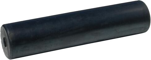Tie Down Rubber Side Guide Roller 9 in. x 2 in. with 1/2 in Shaft - Black 86475 - Boat Trailer Replacement Parts in Saudi Arabia