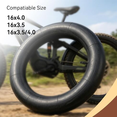 2-حزمة 16x4.0 أنبوب الإطارات الدهنية 16x4 الأنبوب الداخلي 16x4 أنبوب الدراجة in Kuwait