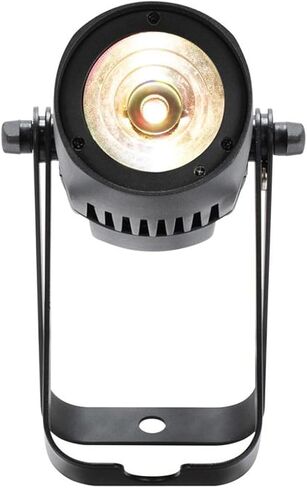 أضواء DJ الأمريكية Sabre Spot RGBL Pinspot 20W LED DMX RDM، عدسة ACL، 63 لون ماكرو، 2 مرشحات الصقيع، للمسرح، وكرات المرآة، والأحداث، قطعتان in Kuwait