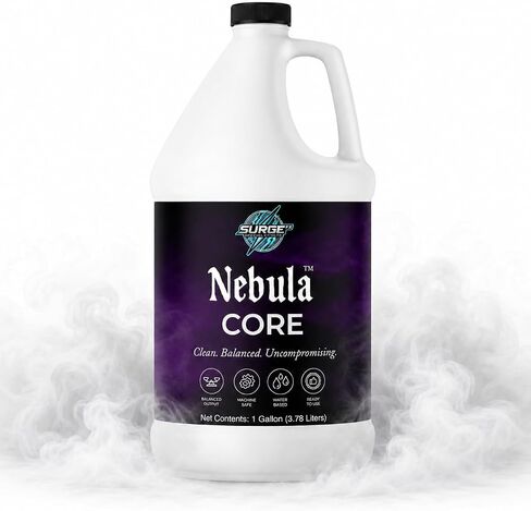 سائل آلة الضباب من SurgeFX Nebula Core، 1 جالون - عصير ضباب مائي عالي الكثافة لدي جي، والهالوين، والحفلات، والمراحل والمناسبات in Kuwait