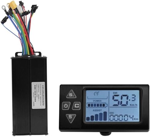 40A 36 فولت 48 فولت 52 فولت 1500 واط 2000 واط S861 فرش السيارات محرك تحكم اللون LCD عدة لإصلاح الجبلية Ebike سكوتر in Kuwait