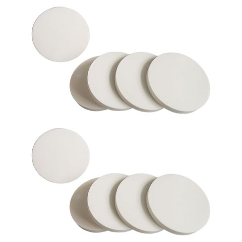 Alumina Ceramic Round Sheets, 10 pcs Alumina Ceramic Insulation Sheets, 8-50mm x 5mm(10x5mm) in Kuwait
