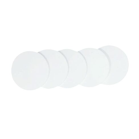 Alumina Ceramic Round Sheets, 10 Pcs 99% Alumina Ceramic Discs for Electrical Thermal Stability 6-12mm x 0.25-1mm(1mmx12mm) in Kuwait