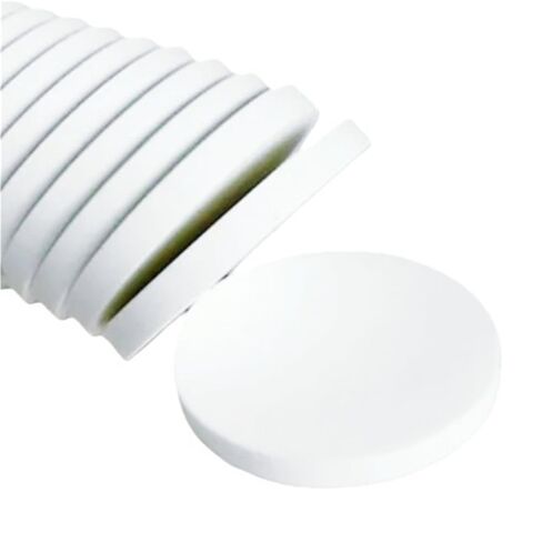 Alumina Ceramic Round Sheets, 10 Pcs 99% Alumina Ceramic Discs for Electrical Thermal Stability 6-12mm x 0.25-1mm(1mmx12mm) in Kuwait