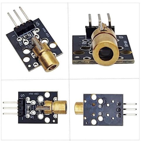 10 قطعة 3 دبابيس KY-008 650nm نقطة ديود النحاس رئيس الليزر وحدة إرسال الاستشعار الأحمر 5 فولت متوافق مع اردوينو in Kuwait