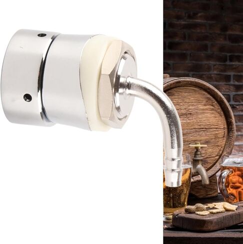 1/4-inch Draft Beer tap Tower Assembly, Made of Stainless Steel, a tap Accessory Suitable for Home Brewing and Everyday Beer Dispensing in Kuwait