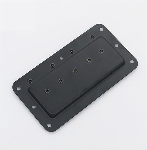 LS504-3 Square Concealed Embedded Spring Folding Handle Toolbox Side Black with Rubber Sleeve 1Pcs in Kuwait