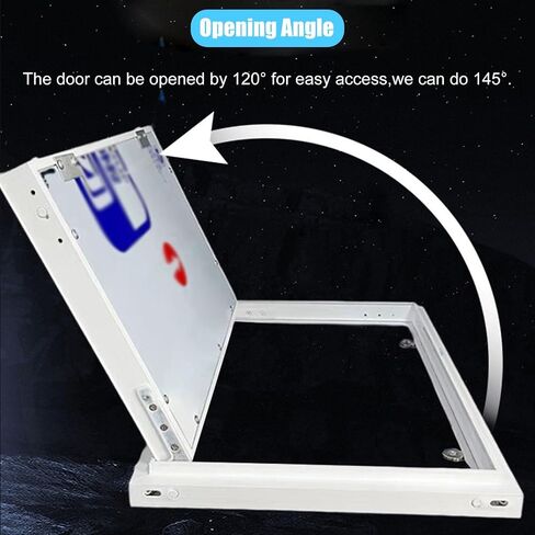 Lockable Paintable Access Hatch for Electrical Service Panel, Durable Design for Commercial Use, Easy Installation, Versatile Inspection Door for Maintenance & Repairs. in Kuwait