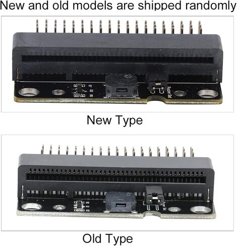 لوحة توسيع Yoidesu Micro Bit GPIO، مستلزمات تعليم برمجة الأطفال، مقبس أفقي 40P مع مؤشر الطاقة، منفذ IO 3 سنون، محول لفتحات تثبيت اللوحة in Kuwait