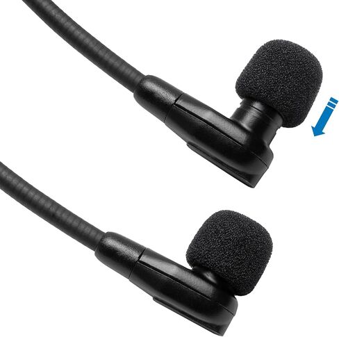 أغطية ميكروفون SM35 متوافقة مع Shure SM35، WH30، BETA 98 H/C HC أغطية ميكروفون سماعة الرأس المكثف FomWindscreen Pop Filter لتقليل الضوضاء، 5 عبوات مع 5 حلقات دائرية من السيليكون in Kuwait