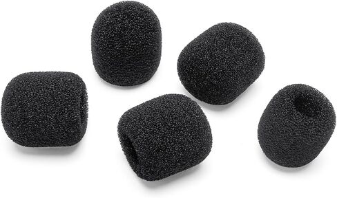 أغطية ميكروفون SM35 متوافقة مع Shure SM35، WH30، BETA 98 H/C HC أغطية ميكروفون سماعة الرأس المكثف FomWindscreen Pop Filter لتقليل الضوضاء، 5 عبوات مع 5 حلقات دائرية من السيليكون in Kuwait
