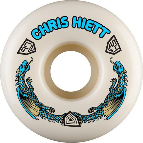 Powell Peralta Chris Hiett Dragon Formula Skateboard Wheels 97A, V7 Double Lock, 54mm x 34mm in Kuwait