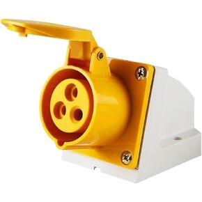 110V-130V Waterproof Industrial Plug and Socket Connector 4h Three-core 32A Aviation Male and Female Docking | Plug in Kuwait