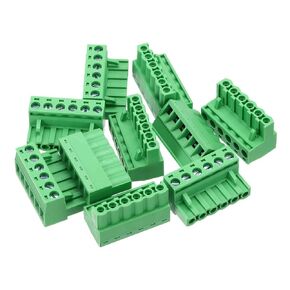 MECCANIXITY 10 قطع 2 دبوس PCB جبل برغي محطة كتلة موصلات 5.08 مم / 0.2 بوصة موصلات لوحة دوائر الملعب للأجهزة المنزلية والمشروعات الصناعية in Kuwait