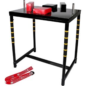 SYNTECSO Professional Arm Wrestling Battle Table, Arm Wrestling Table with Detachable Wrist Force, Elbow Pads for Gym Club Sports Fields Homes in Saudi Arabia
