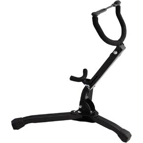 Universal Tenor and Alto Saxophone Stand Tripod Holder Portable Sax Ground Bracket Rack for Saxophone Storage and Wind Instrument Accessories in Kuwait