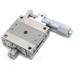 80*80 مللي متر LBX80-C LBX80-R LBX80-L طاولة منزلقة من الفولاذ المقاوم للصدأ منصة إزاحة يدوية مرحلة خطية عالية الدقة (LBX80-R) in Kuwait