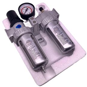1pcs SFC200 1/4" SFC400 1/2" SFC300 3/8 Air Filter Regulator Oil Water Separator Trap Regulator Valve for Compressor Pneumatic Parts(SFC-400,5 Sets) in Kuwait