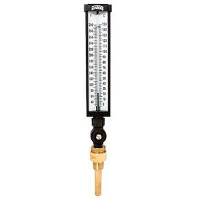 Winters TIM105ALF Lead free Well Thermometer, 3/4" NPT, 30 to 180 degrees F, ±1% accuracy, Graphite Filled in Kuwait