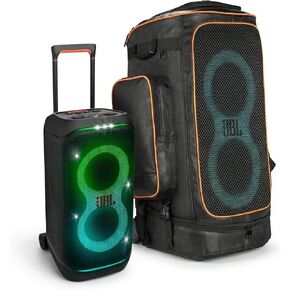 حقيبة ظهر JBL PartyBox Stage 320، حقيبة تخزين بغطاء غبار لمكبر الصوت المحمول تناسب JBL PartyBox 320، فتحة وصول للعجلة، مقاومة للماء والغبار (حقيبة فقط) in Kuwait
