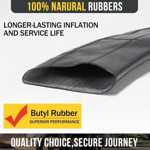 14x2.125 Bike Tube with 90° CR202 Angled Valve | Butyl Rubber 14 Inch Inner Tube For Folding E-Bike,Electric Scooters,Ebikes And Kids Bikes in Saudi Arabia