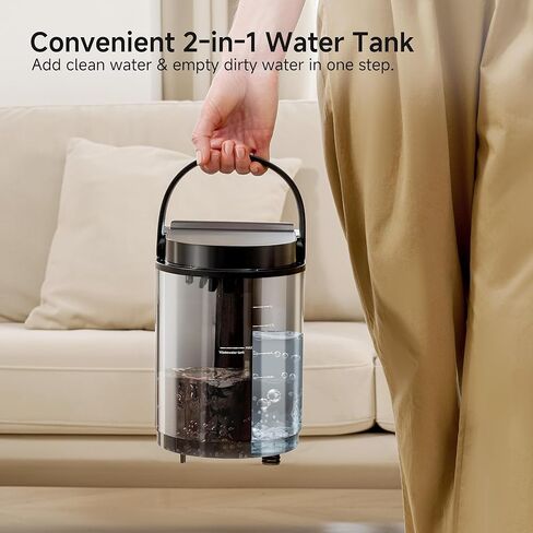 UWANT PORTABLE CORPT CLEANER 18KPA SPOT SPOT SPOT SPOT POTTION SPOT POTTION TELLER MACHENT SELFING SELFING SELFING مع أدوات متخصصة حصرية (PRO 18KPA) in Kuwait