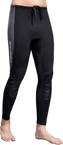 سراويل Skyone Wetsuit للنساء والرجال 3 مم من النيوبرين، سراويل السباحة الضيقة، سراويل طويلة للغوص تحت الماء، سراويل سباحة حرارية لبدلة السباحة لركوب الأمواج والغطس والتجديف بالكاياك in Saudi Arabia