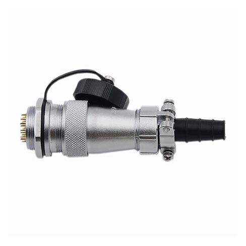 Alloy Waterproof Aviation Connector WF24 nut Socket ZM Cable TI Industrial Machinery | Rearnutsocket9-core in Kuwait