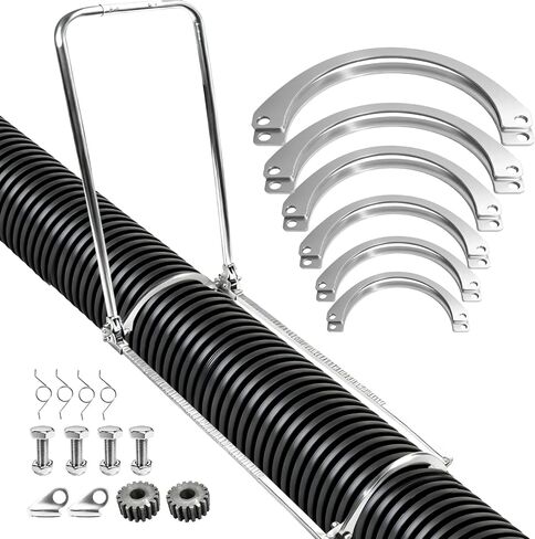 أداة شد الأنابيب المموجة HDPE 200-600 مم، أداة تركيب خط أنابيب الإرساء اليدوية شديدة التحمل، مشبك أنابيب HDPE العالمي لمشاريع الصرف الصحي والصرف الصحي والبناء in Kuwait
