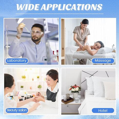 Hahafelt 1500 Per Box Headrest Paper Tissue Sheets with Slit 12" x 12" Disposable Square Chiropractic Face Exam Paper Sheets for Massage Exam Table in Kuwait