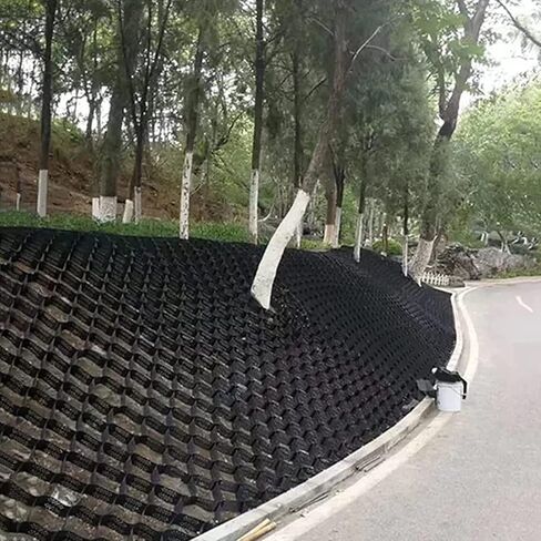 Extra Long Gravel Grid 2x6.5m - Flexible Honeycomb Ground Stabilizer for Driveway, Patios & Pathways - Permeable Paver System for DIY Landscaping in Kuwait