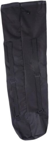 Skateboard Backpack Bag for 29-34 Inch Longboard, Oxford Travel Carrier Rucksack with Adjustable Shoulder Straps, Drawstring Pouch for Electric Board Outdoor Sports, Black in Kuwait