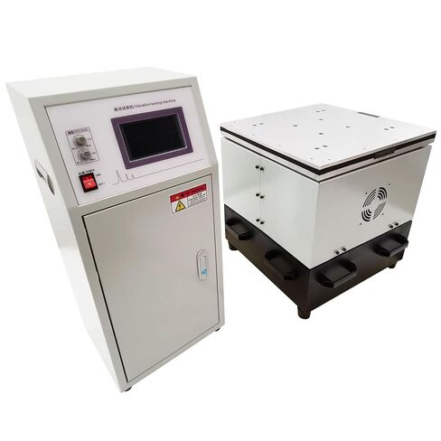 Variable Frequency Vibration Test Bench 110V 1.5KW, 1-400Hz Adjustable Frequency, X/Y Axis Dual Direction Vibration, 132lbs (60kg) Load Capacity, Digital Controlled Random Vibration Tester in Kuwait