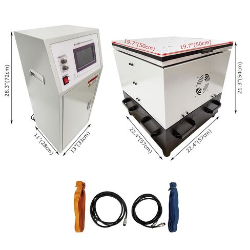 Variable Frequency Vibration Test Bench 110V 1.5KW, 1-400Hz Adjustable Frequency, X/Y Axis Dual Direction Vibration, 132lbs (60kg) Load Capacity, Digital Controlled Random Vibration Tester in Kuwait