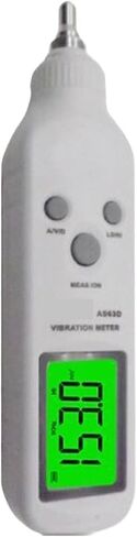 Vibration Meter Tester Pocket Vibro,Pen Gau Analyzer Measure Precision Sensitivity Accelero Smart Sensor AS63D for HVAC,Motors in Kuwait