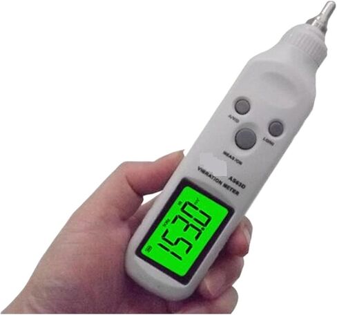 Vibration Meter Tester Pocket Vibro,Pen Gau Analyzer Measure Precision Sensitivity Accelero Smart Sensor AS63D for HVAC,Motors in Kuwait