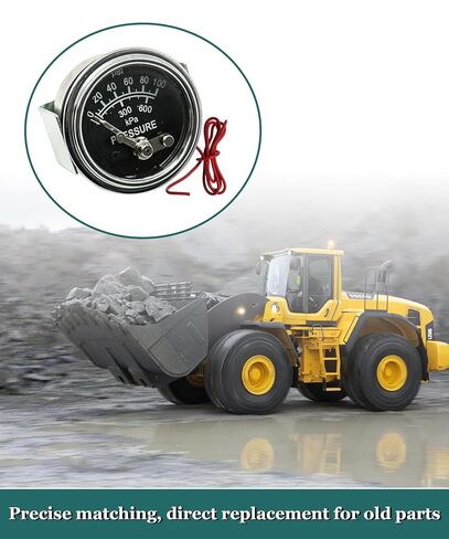 05703115 100 PSI مقياس ضغط الزيت يناسب معدات البناء Murphy 20P-100، استبدل 05703115 in Kuwait