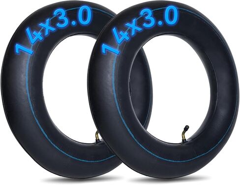 2-Pack 14x3.0 Inner Tube 14x3 Tube Bent Valve Stem in Kuwait