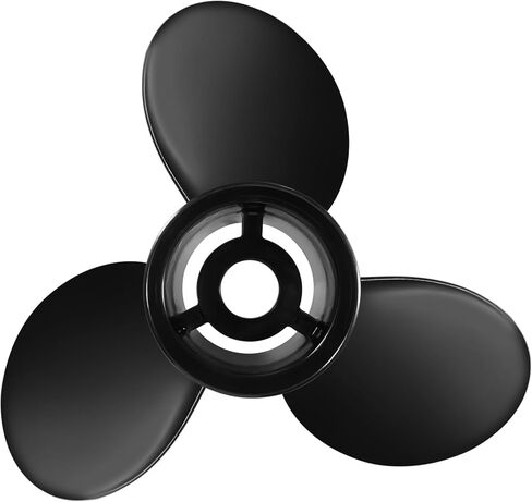 14 4/5 X17 Boat Outboard Propeller for Mercury Engine135 150 175 200 220 225 250 300HP/Mercruiser Alpha One Prop,3-Blade Aluminum 14.8Dia x 17 Pitch Propeller 15tooth RH in Kuwait