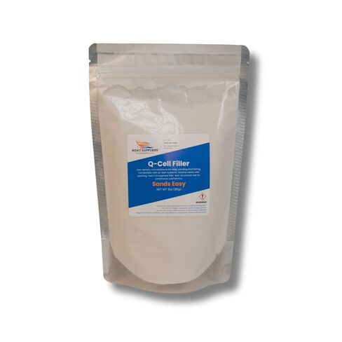 Q-Cells Hollow Glass Microspheres – Lightweight Filler for Fairing & Sanding, Epoxy & Polyester Resin Compatible (3 oz / ~280 mL) in Kuwait