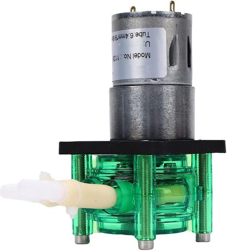 Fafeicy Peristaltic Pump, Stainless Steel for Dosing, 500mLmin Rate, Ideal for Aquaponics and Laboratory Applications (12V) in Kuwait