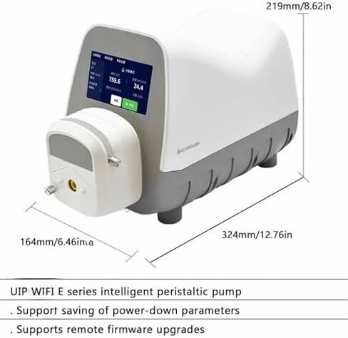 Variable Speed Peristaltic Dosing Pump with LCD Display & Stepper Motor - Precision Liquid Transfer for Lab Applications, Filling, & Accurate Chemical Handling in Kuwait