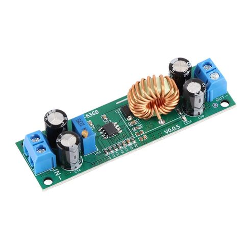 وحدة محول DC DC التنحي بجهد قابل للتعديل 5A محول 6 5V 60V إلى 3 3V 40V مع محطة لولبية عالية الكفاءة 97 بالمائة لشحن البطارية وإمدادات الطاقة لمشاريع الطاقة الشمسية DIY in Kuwait