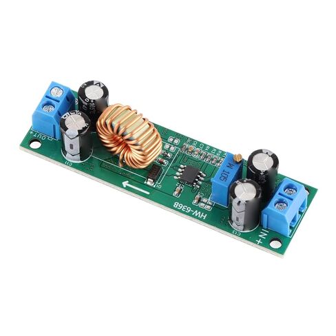 وحدة محول DC DC التنحي بجهد قابل للتعديل 5A محول 6 5V 60V إلى 3 3V 40V مع محطة لولبية عالية الكفاءة 97 بالمائة لشحن البطارية وإمدادات الطاقة لمشاريع الطاقة الشمسية DIY in Kuwait