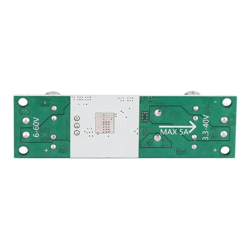 وحدة محول DC DC التنحي بجهد قابل للتعديل 5A محول 6 5V 60V إلى 3 3V 40V مع محطة لولبية عالية الكفاءة 97 بالمائة لشحن البطارية وإمدادات الطاقة لمشاريع الطاقة الشمسية DIY in Kuwait